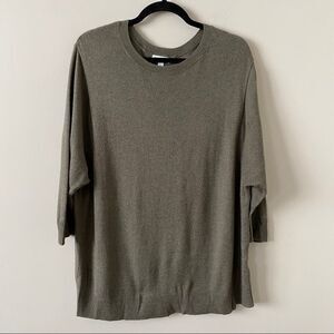 Leith (Nordstrom) Lightweight Wool Blend Sweater
